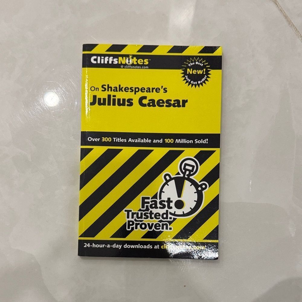 CliffsNotes Julius Caesar Study Guide
